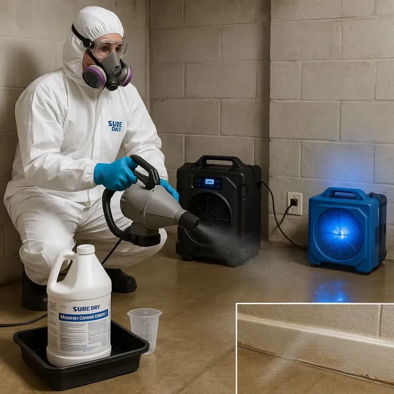 Sanitization and Odor Removal process in Ravenna, OH