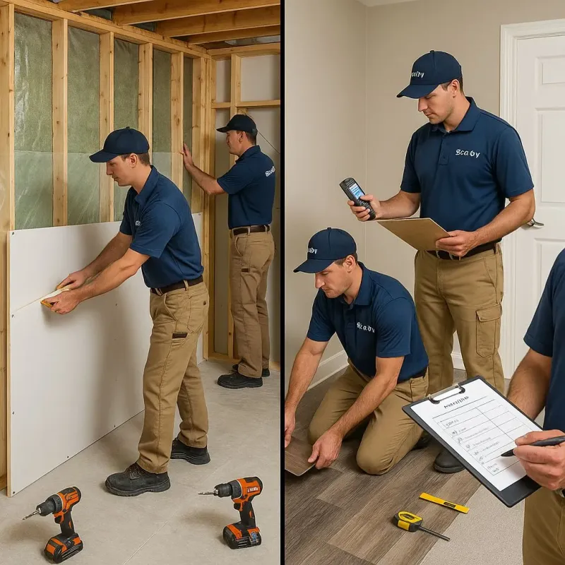 Repairs and Reconstruction process in Ravenna, OH